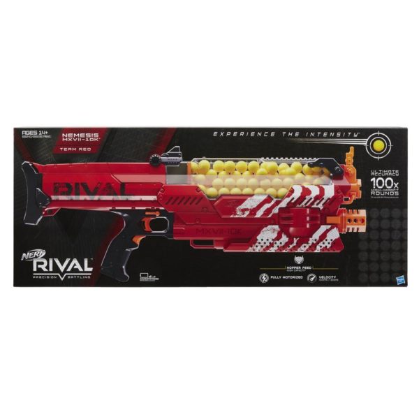NERF Rival Nemesis MXVII-10K Red