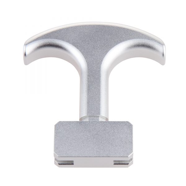 Worker Aluminium T-pull Handle for NERF Kronos - Silver