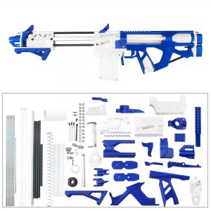 Worker Caliburn 3D Printed Nerf Blaster Kit