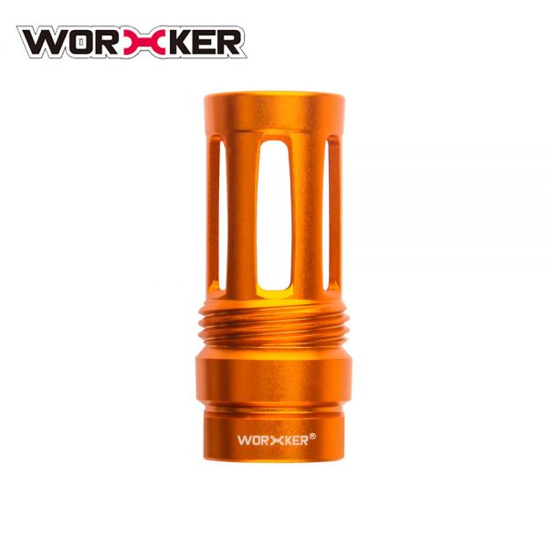 Worker Knight Flash Hider Muzzle (with screw thread) - Orange
