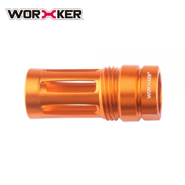 Worker Knight Flash Hider Muzzle (with screw thread) - Orange