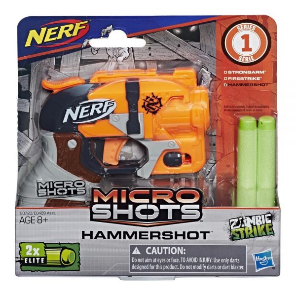 NERF MicroShots Zombie Strike Hammershot