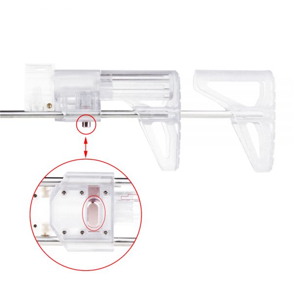 Worker PDW Retractable Stock - Transparent Clear