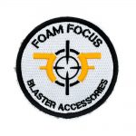 Foam Focus Embroidered Patch