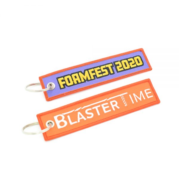 Blaster-Time X Foam Fest 2020 - Tag Keychain