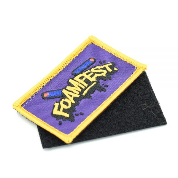 Foam Fest Embroidered Patch