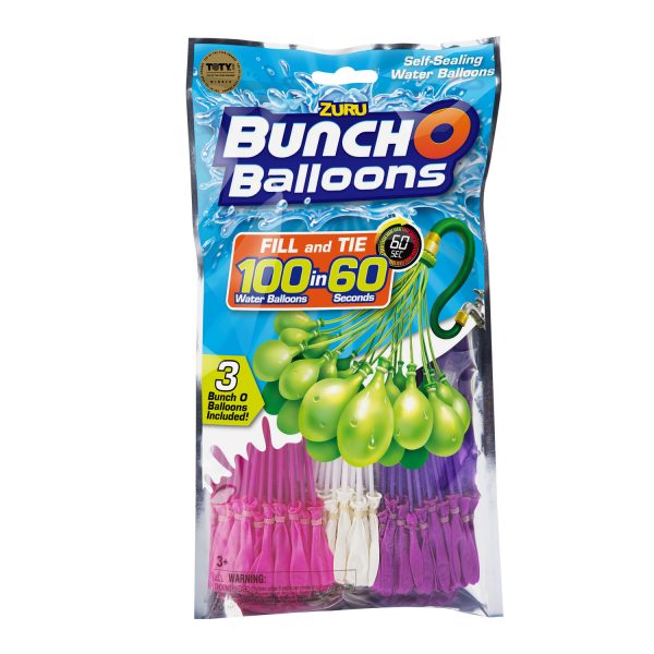 Zuru Bunch O Balloons 3 Pack 100 Water Balloons