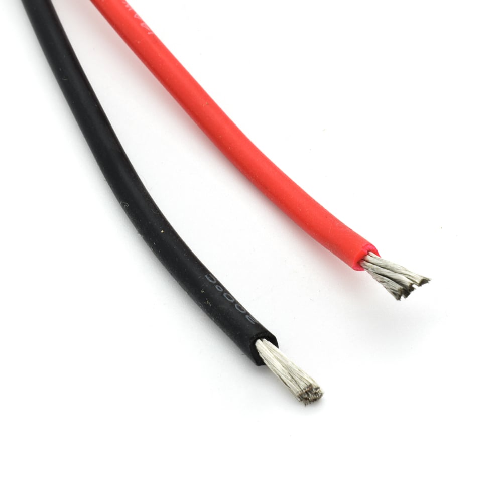 Flexible Stranded Silicone Cable 14~30AWG Electronic Wire Tinned Copper 200℃/3KV 