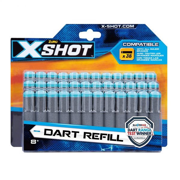 X-Shot Excel Dart Refill Pack - 36 darts