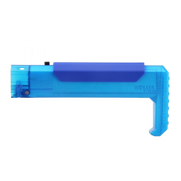 Worker Battery Storage Stock (3D-printed) Blue