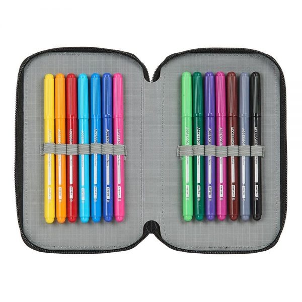 NERF Pencil Case - filled with 28 pcs
