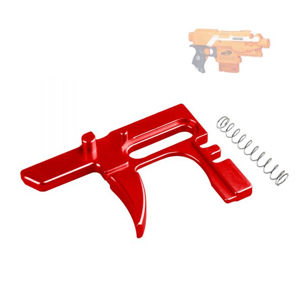Worker Metal Trigger For Stryfe Swordfish - Red