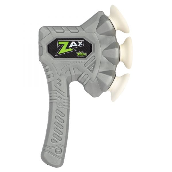 Zing Zax - Soft and Safe Foam Throwing Axe - Silver