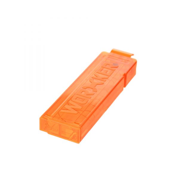 Worker Talon Short Dart Magazine – 10 Dart Capacity - Transparent Orange