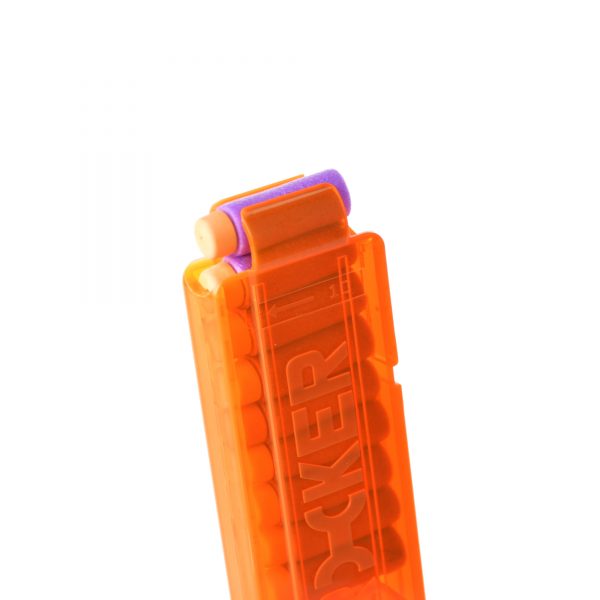 Worker Talon Short Dart Magazine – 10 Dart Capacity - Transparent Orange