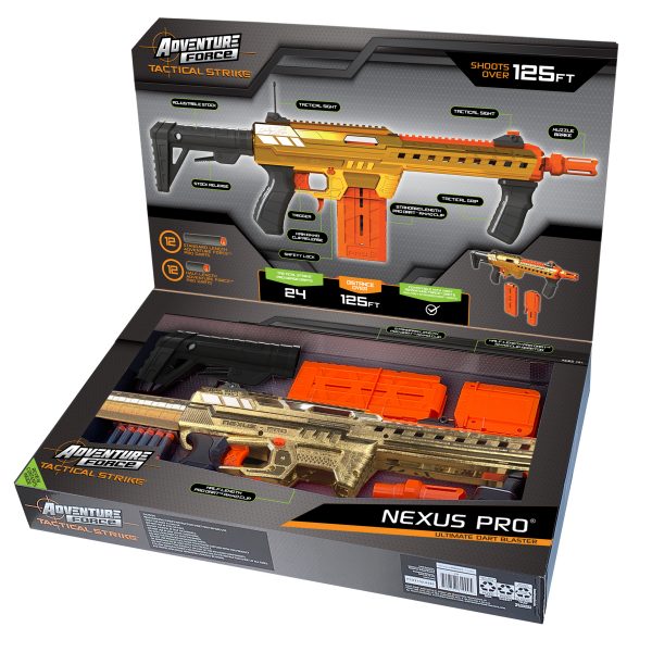 Adventure Force Tactical Strike Nexus Pro - Gold Plated