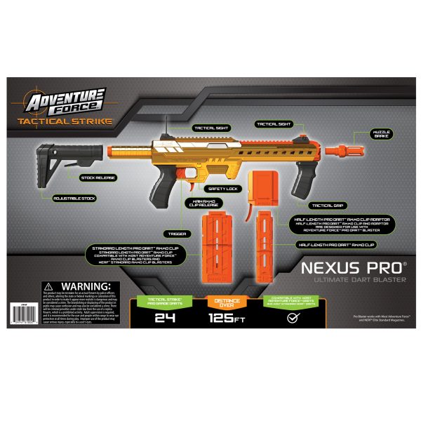 Adventure Force Tactical Strike Nexus Pro - Gold Plated