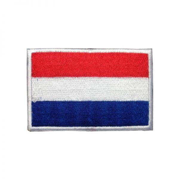 Country Flag Embroidered Patch - Netherlands