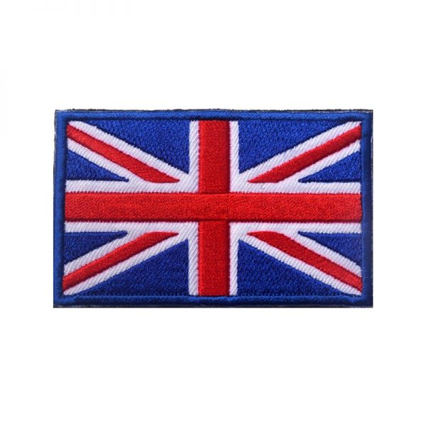 Country Flag Embroidered Patch - United Kingdom