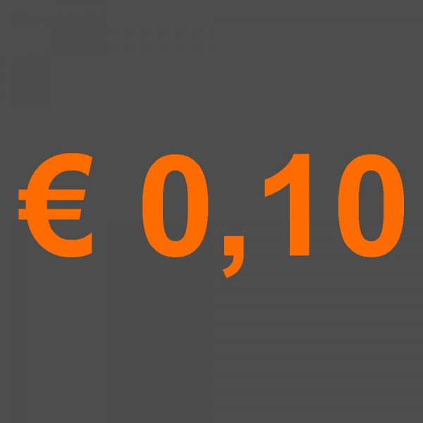 Service Extra Payment € 0,10