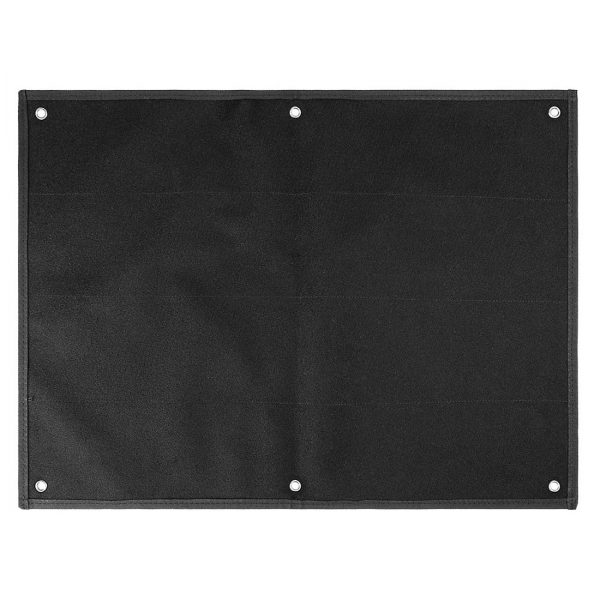 Patch Wall Display Panel for Velcro Patches - Black - Medium