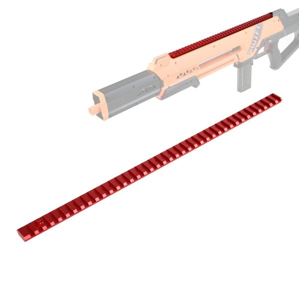 Worker Metal Picatinny Toprail for Worker SWIFT - Red