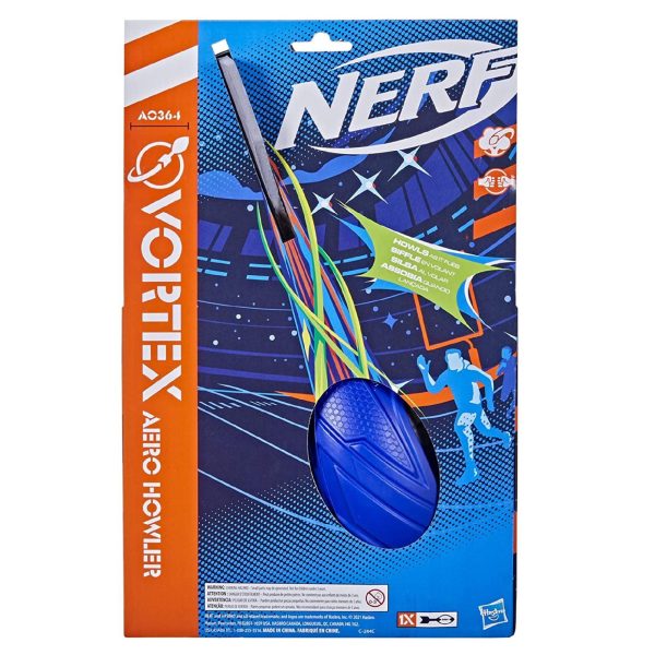 NERF Sports Vortex Aero Howler Blue Grey