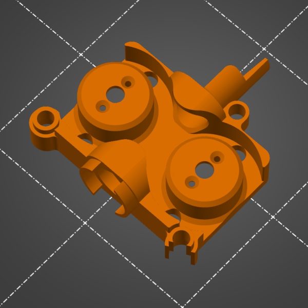 Daybreak Flywheel Cage for Nerf Rayven - 3D Printed
