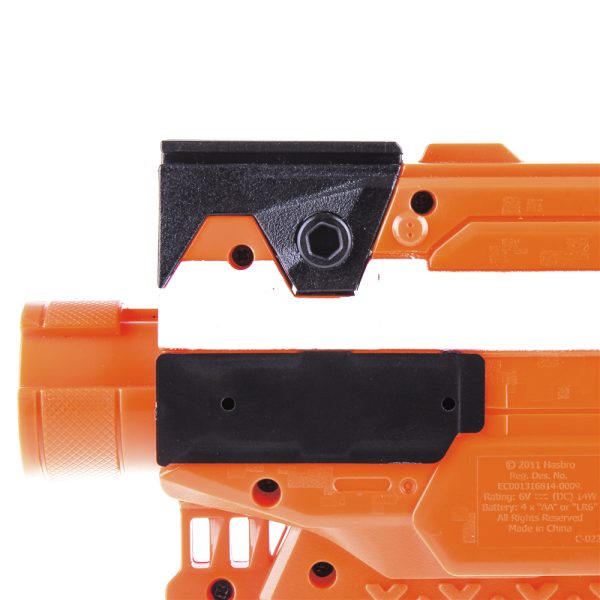 Worker Side patches for Nerf Stryfe - Black