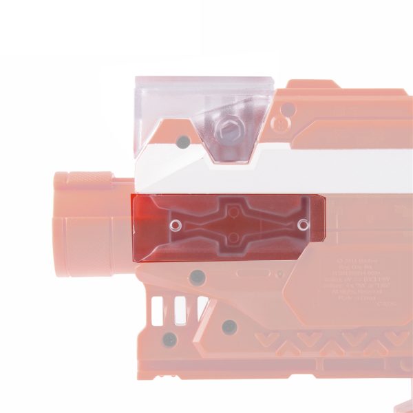 Worker Side patches for Nerf Stryfe - Transparent Clear