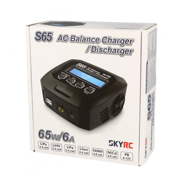 SkyRC S65 2S-4S LiPo Battery Charger