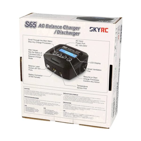 SkyRC S65 2S-4S LiPo Battery Charger
