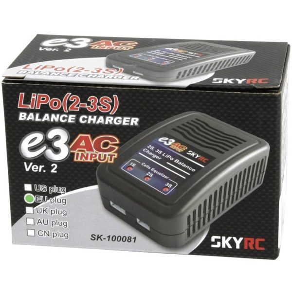 SkyRC e3 2S-3S LiPo Battery Charger