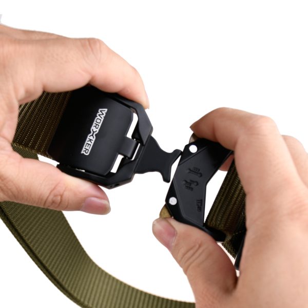 Worker Tactical Nylon Belt - Army Green