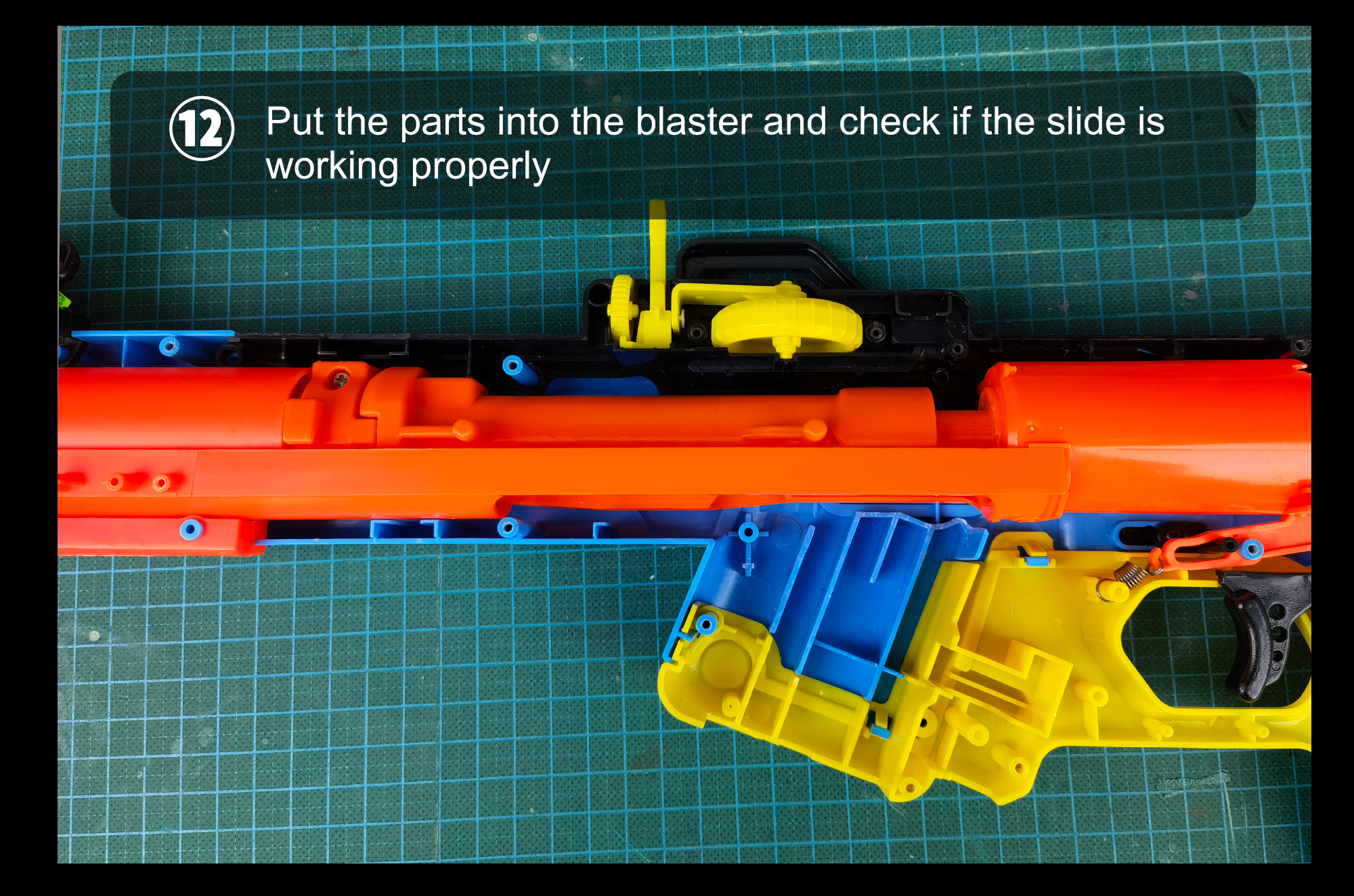 Worker Short Dart Conversion kit for NERF Rival Pathfinder Instructions