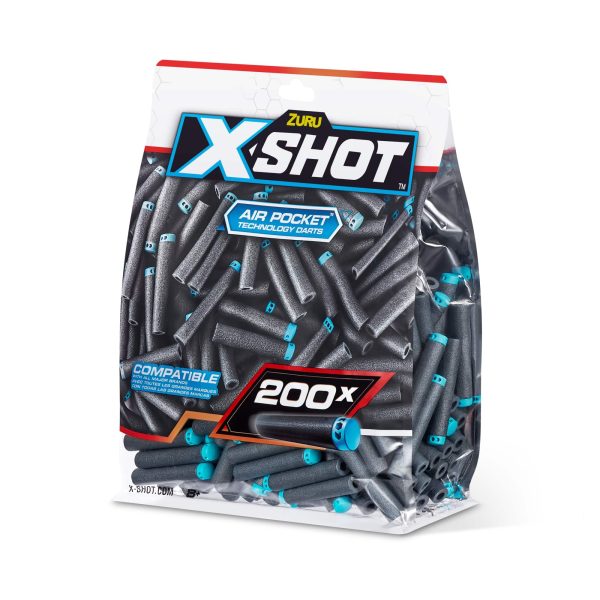 X-Shot Air Pocket Technology Dart Refill - 200 darts