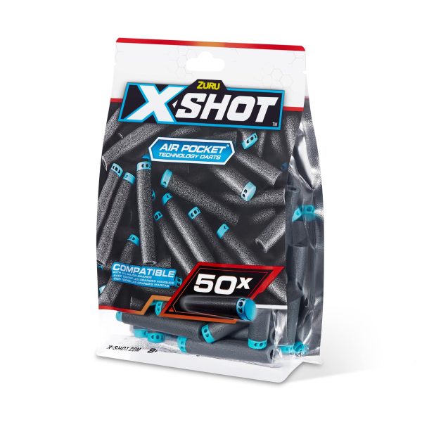 X-Shot Air Pocket Technology Dart Refill - 50 darts