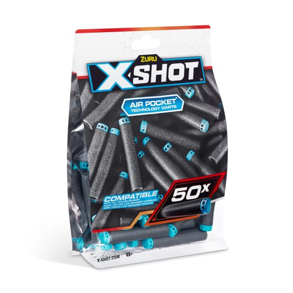 X-Shot Air Pocket Technology Dart Refill - 50 darts