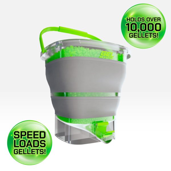 Gel Blaster Collapsible Gellet Depot - Holds 10.000+ Gel Balls