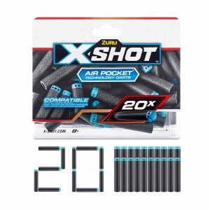 X-Shot Air Pocket Technology Dart Refill - 20 darts