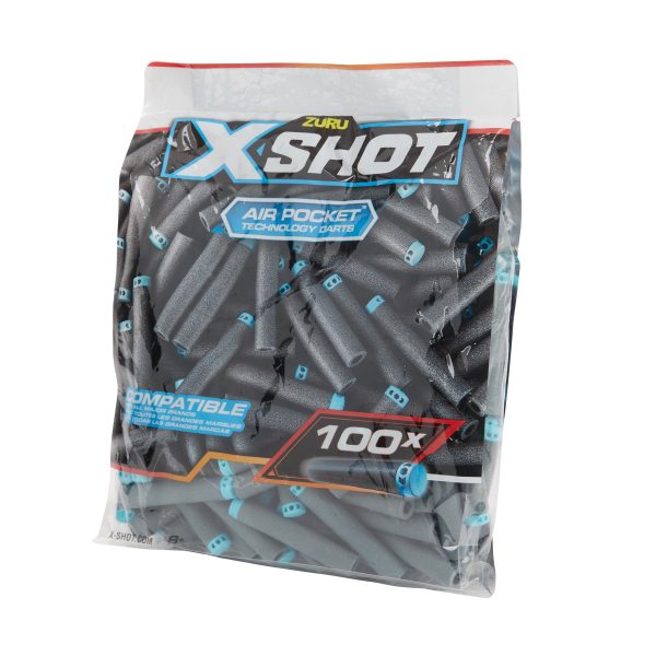 X-Shot Air Pocket Technology Dart Refill - 100 darts