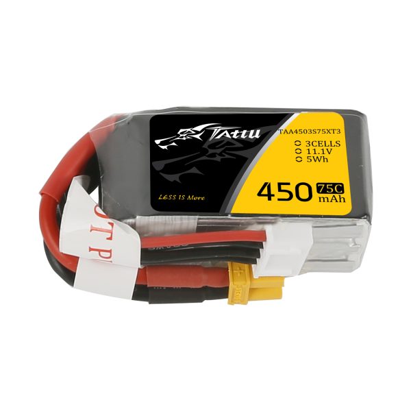 Tattu R-Line 3S 450mAh 75C LiPo battery (XT30)