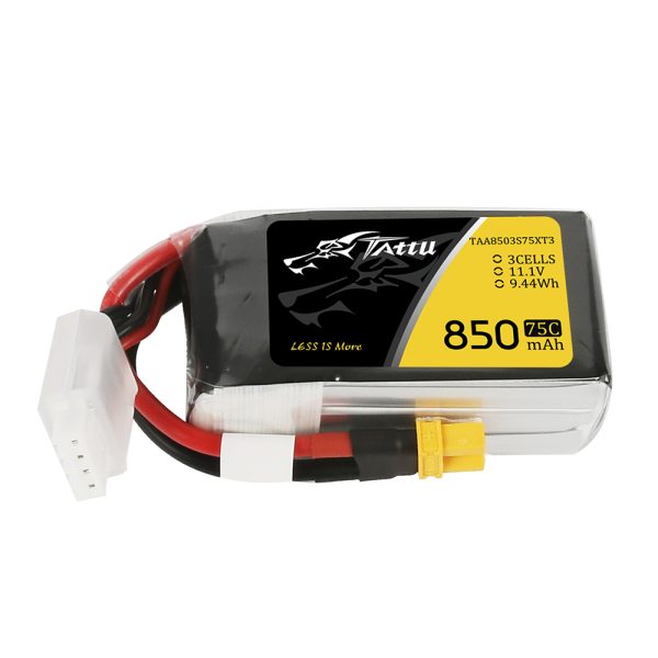 Tattu R-Line 3S 850mAh 75C LiPo battery (XT30)